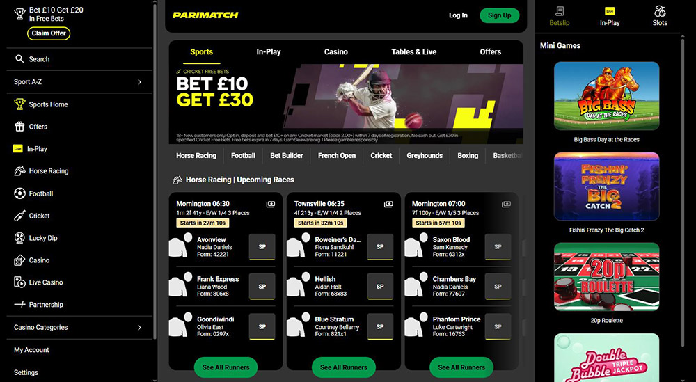 european-casinos-eu-casinos-that-accept-uk-players-Parimatch